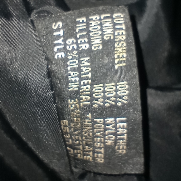 Vintage Wilson's Leather Motorcycle Jacket Size Medium - Picture 10 of 10